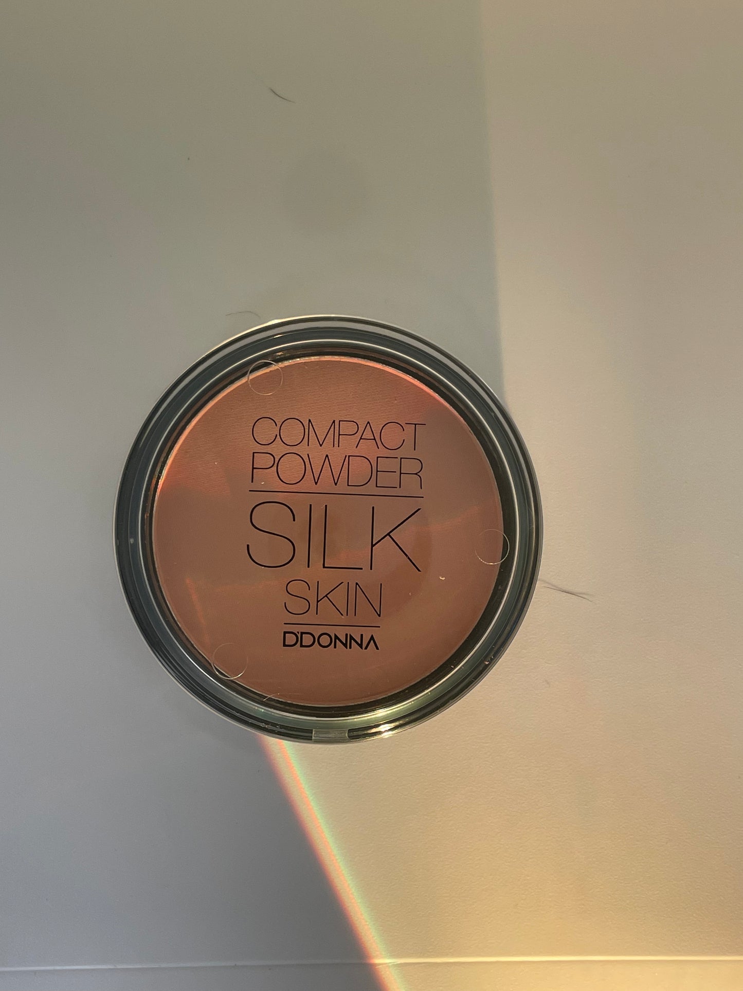 Nude compact powder for skin