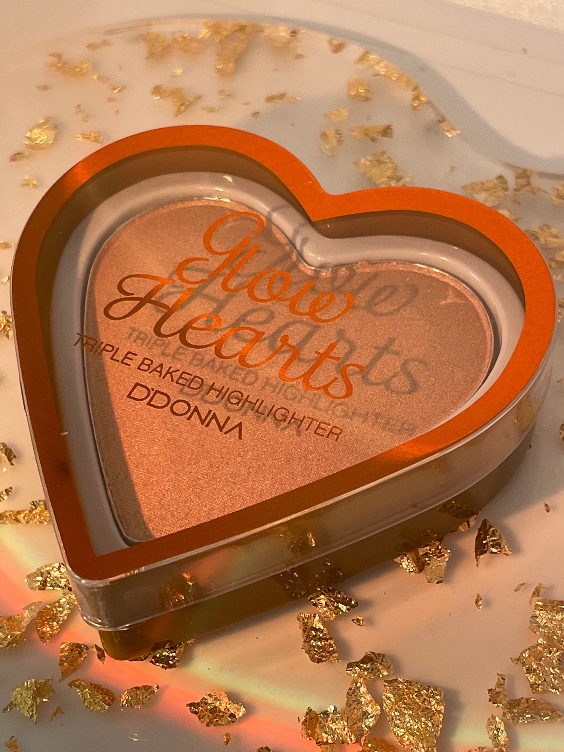 Brown Heart Shaped Highlighter