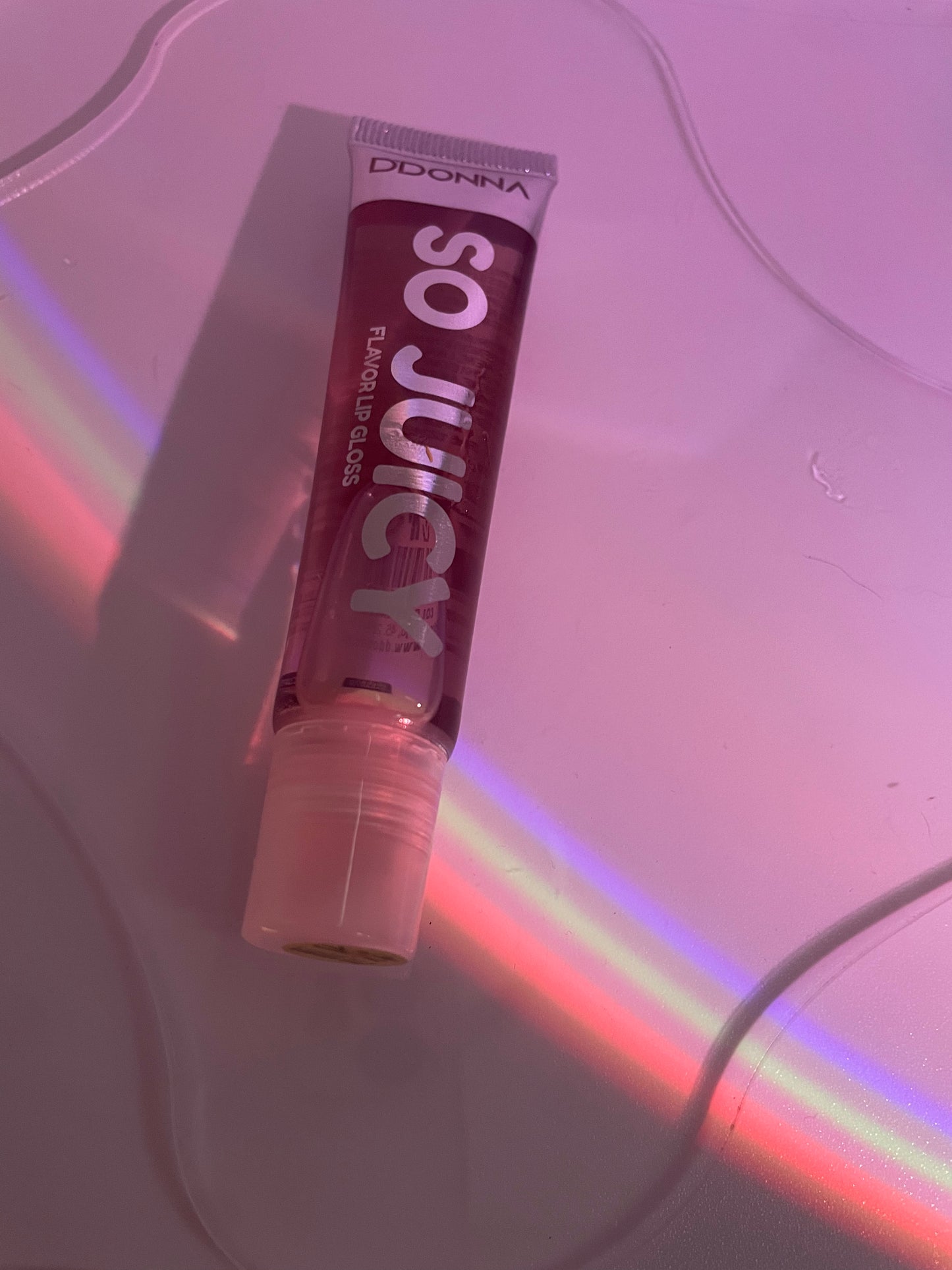 soft brown coco flavor lip gloss