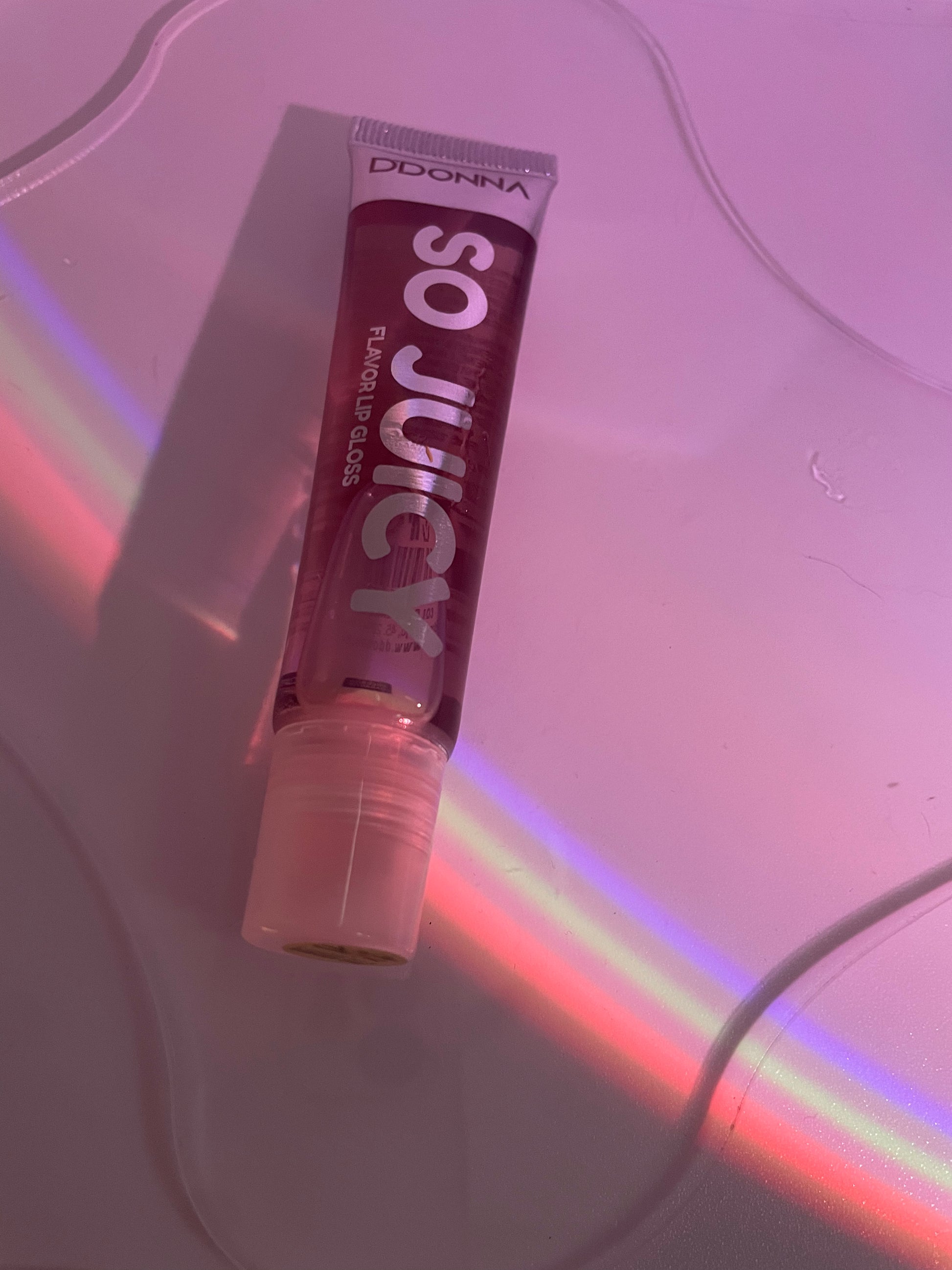 soft brown coco flavor lip gloss